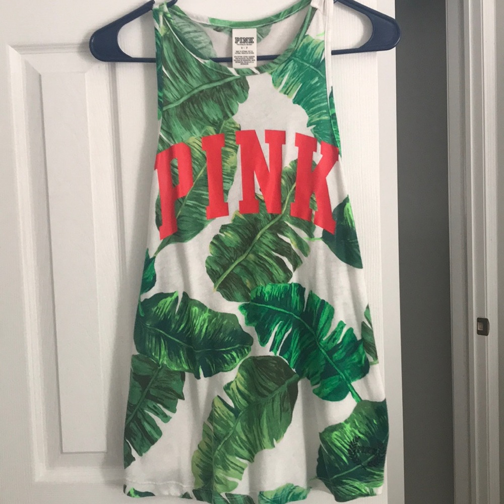 Pink tank top